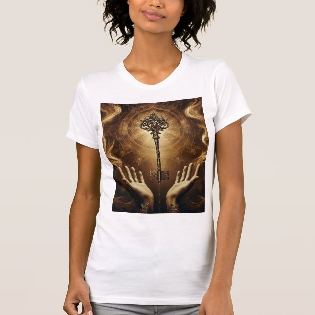 Camiseta A Chave do Seu Poder (Frente)