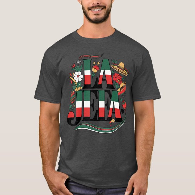 Camiseta A Chefa Cinco de Maio Divertida Mãe Meicana Dia da (Frente)