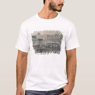Camiseta A chegada de Louis XVI na frente do