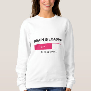Camiseta A chuva está carregando, por favor, espere