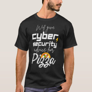 Camiseta A Cibersegurança Fofa Dará Conselhos De Segurança