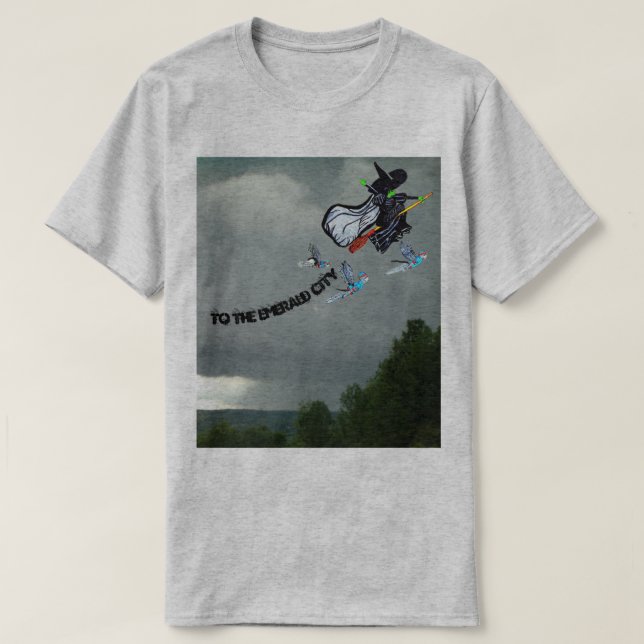 CAMISETA À CIDADE EMERALD  (Frente do Design)