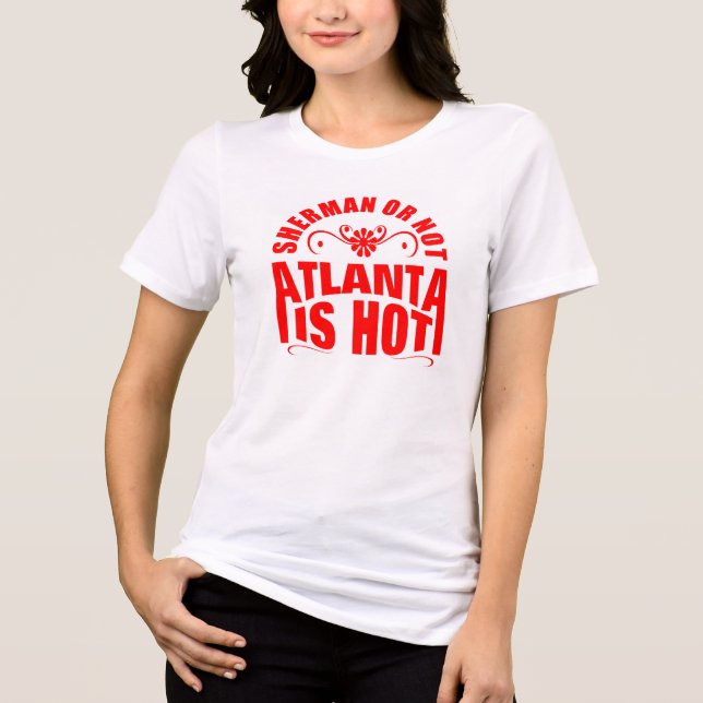 Camiseta a cidade excelente de Atlanta Georgia (Frente)