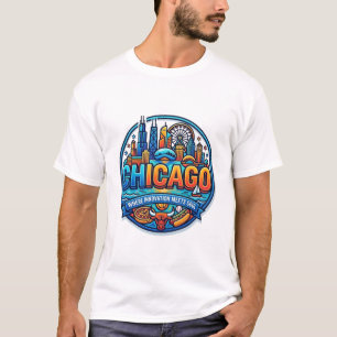 CAMISETA A CIDADE VENTOSA CHICAGO