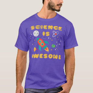 Camiseta A Ciência É Incrível No Espaço Nerd, Nave De Fogue