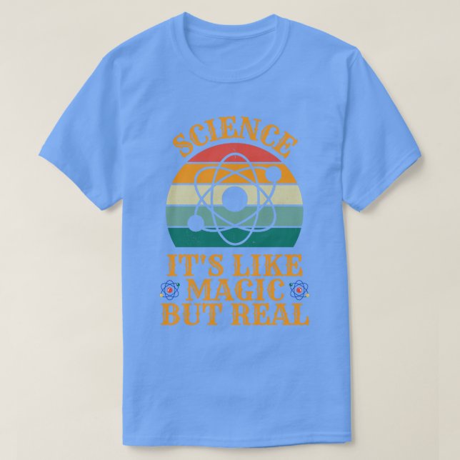 Camiseta A CIÊNCIA É Mágica Mas Real 11 (Frente do Design)