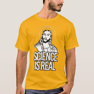 Camiseta A CIÊNCIA É REAL - Jesus