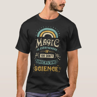 Camiseta A Ciência é uma garota Mágica