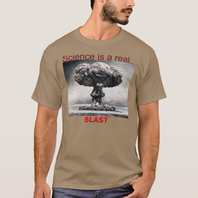 CAMISETA A CIÊNCIA É UMA PALESTRA REAL (Frente)