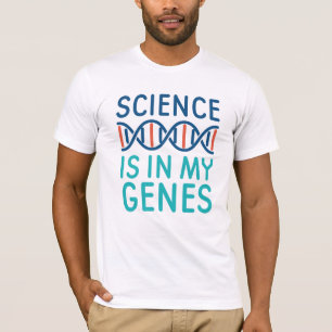 Camiseta A Ciência Está Nos Meus Genes