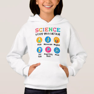 Camiseta A ciência mantém você curioso