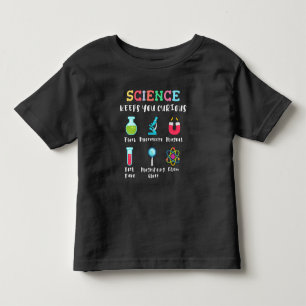 Camiseta A ciência mantém você curioso