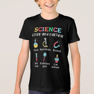 Camiseta A ciência mantém você curioso
