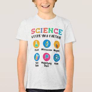Camiseta A ciência mantém você curioso