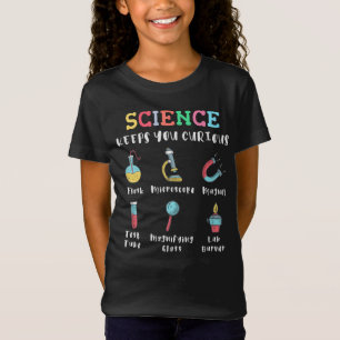 Camiseta A ciência mantém você curioso