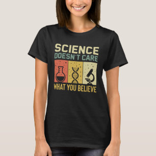Camiseta A ciência não se importa com o que você acredita