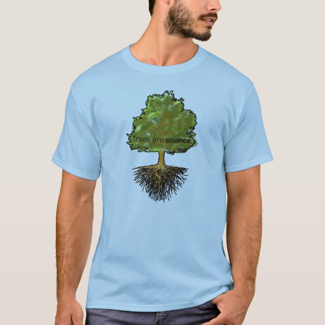 Camiseta A ciência TreeShirt do Kevin dos homens (Frente)