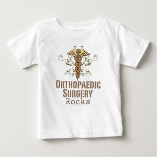 Camiseta A cirurgia ortopédica balança o T longo infantil