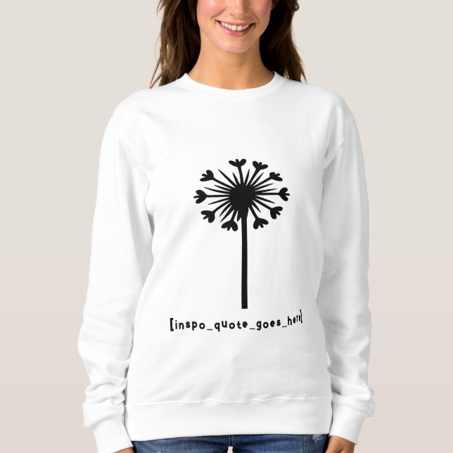 Camiseta A citação da Inspo vai para aqui (Frente)