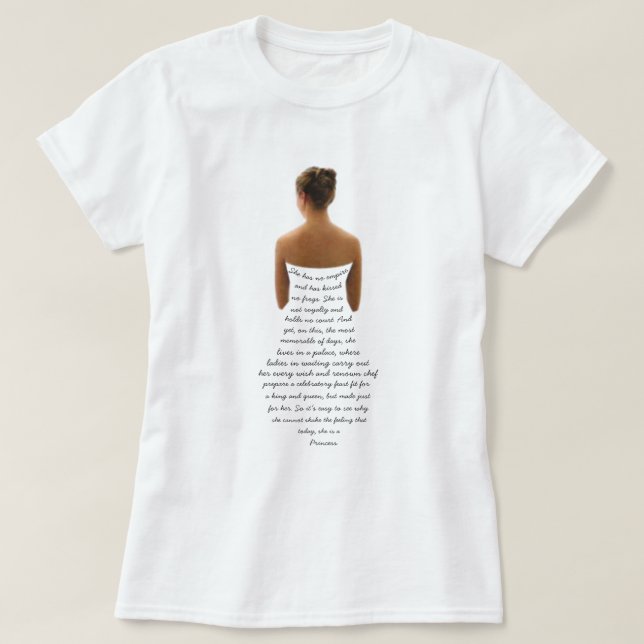 Camiseta A Citação da Noiva (Frente do Design)