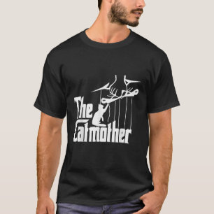 Camiseta A citação do Gato da Catmães Engraçado para as Mãe