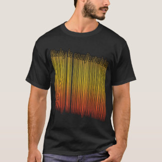 Camiseta A clareza é confortável.
