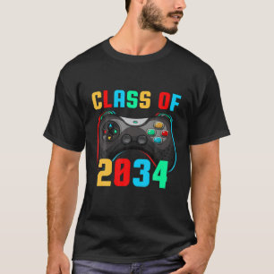 Camiseta A Classe De 2034 Cresce Com A Minha Classe De Manu