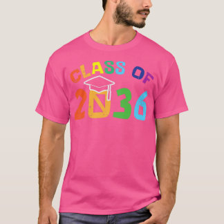 Camiseta A Classe De Graduação De 2036 Cresce Comigo Engraç