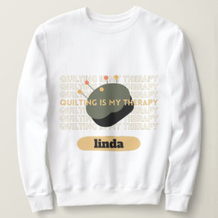 Camiseta a colagem personalizada é a minha terapia Engraçad