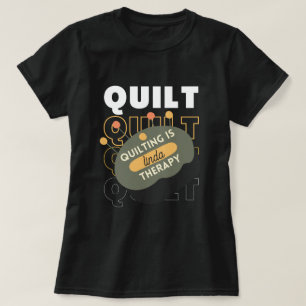Camiseta a colagem personalizada é a minha terapia Engraçad