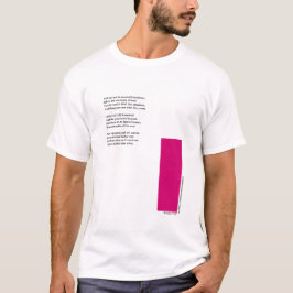 Camiseta A coleção #4 dos poetas inoperantes por H.W.