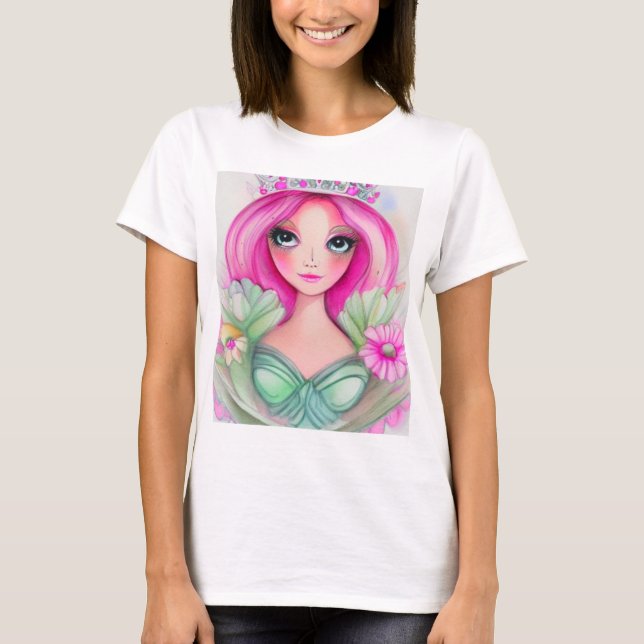 Camiseta A Coleção Princesa (Frente)
