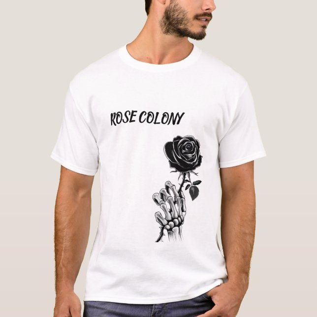 CAMISETA A COLÔNIA ROSA (Frente)