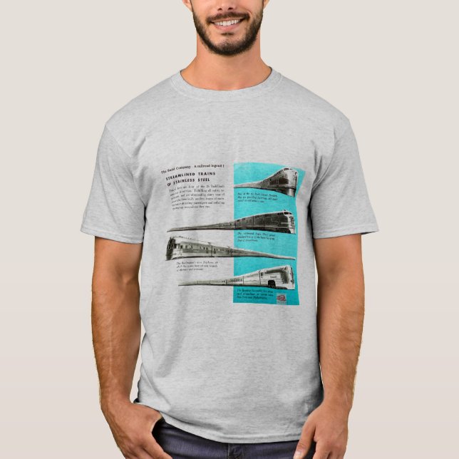 Camiseta A Companhia Budd - Uma    LegendBeeve Ferroviária (Frente)