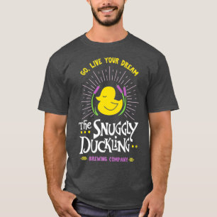 Camiseta A Companhia de Criação de Patos Snuggling para Hom