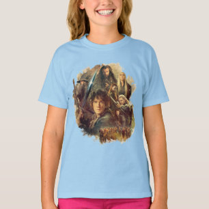 Camiseta A Companhia e os Elfos da Mirkwood
