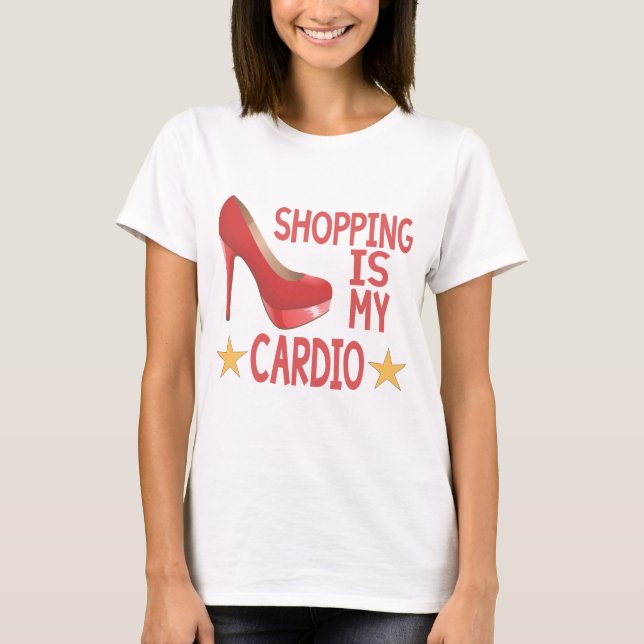 Camiseta A compra é meus cardio- 2 (Frente)