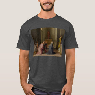 Camiseta A Comunhão Milagrosa de Sta Catarina de Siena