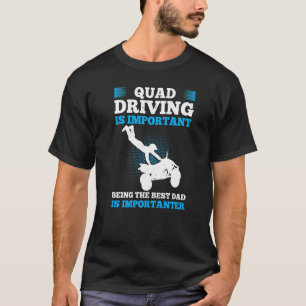 Camiseta A Condução De Mens Quad É Importante Ser O Melhor 