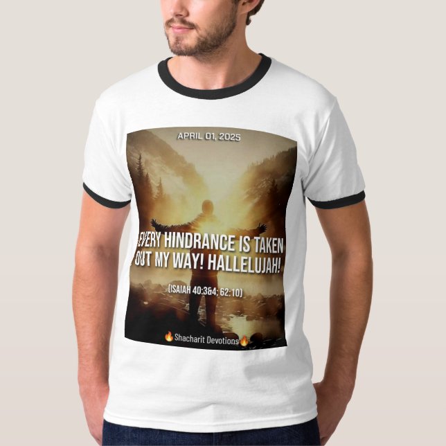 Camiseta a confiança começa aqui (Frente)