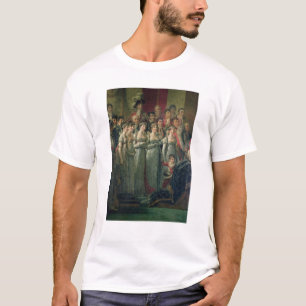 Camiseta A consagração e o Josephine de Napoleon