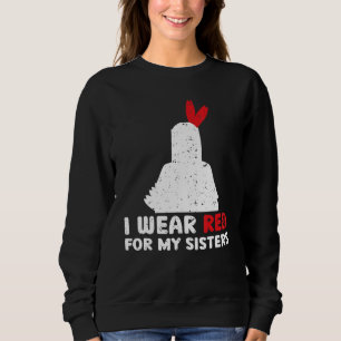Camiseta A Consciência Americana Nativa Eu Visto Vermelho P