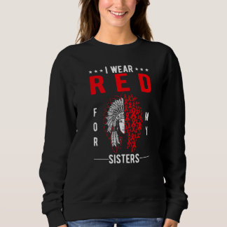 Camiseta A Consciência Americana Nativa Eu Visto Vermelho P