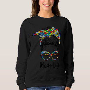 Camiseta A Consciência Autista do Autismo Mamãe Mama Mente