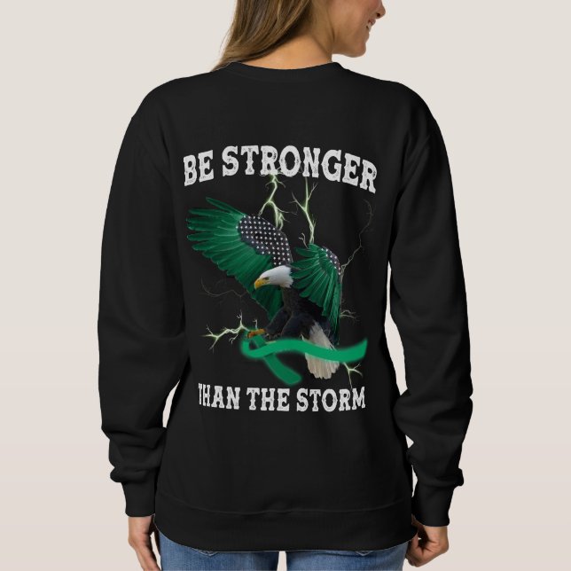 Camiseta A Consciência Da Saúde Mental Age Quebra O Estigma (Verso)