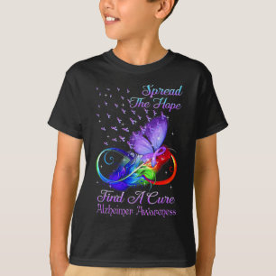 Camiseta A Consciência Espalha A Borboleta Hope Heimer