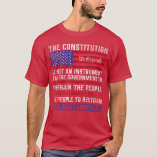 Camiseta A Constituição é um Instrumento US Gif Patriótico
