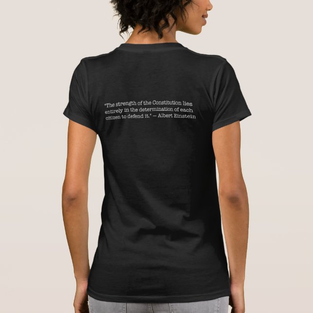Camiseta A Constituição-Nós, o Povo (Verso)