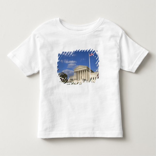 Camiseta A construção da corte suprema dos Estados Unidos (Frente)