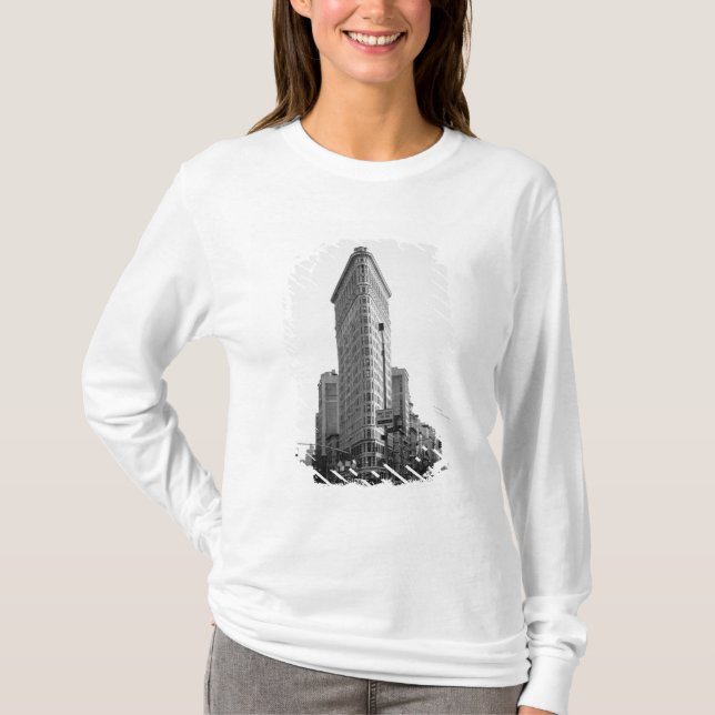Camiseta A construção de Flatiron (foto) (Frente)